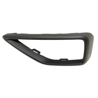 Alzare® - Rear Passenger Side Bumper Exhaust Pipe Hole Trim (Standard Line)