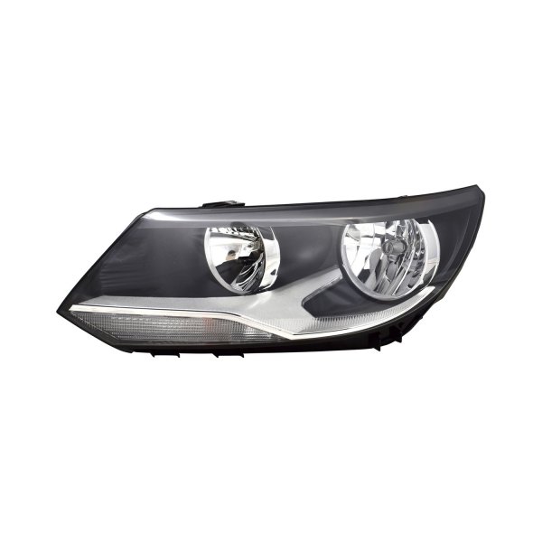 Alzare® - Driver Side Replacement Headlight, Volkswagen Tiguan