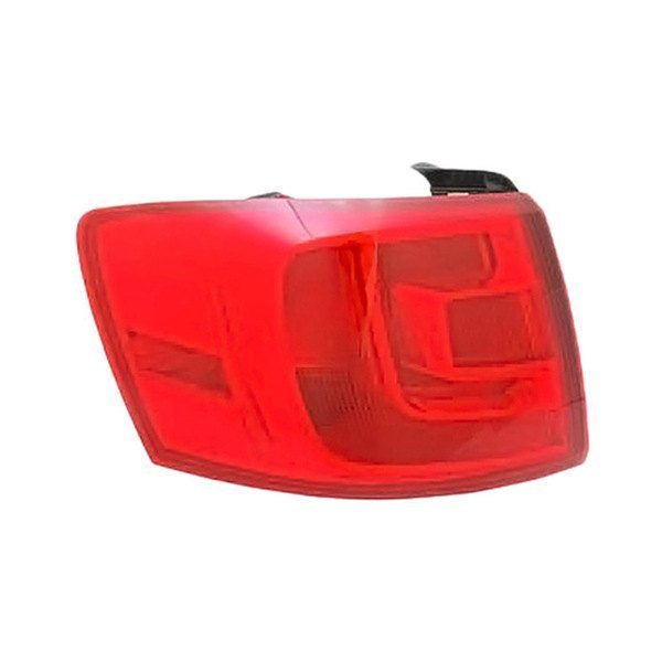 Alzare® - Driver Side Outer Replacement Tail Light, Volkswagen Jetta