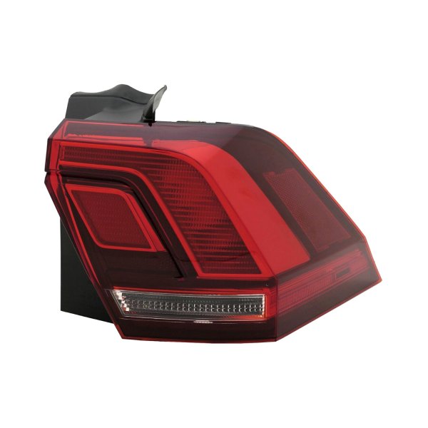 Alzare® - Passenger Side Outer Replacement Tail Light, Volkswagen Tiguan