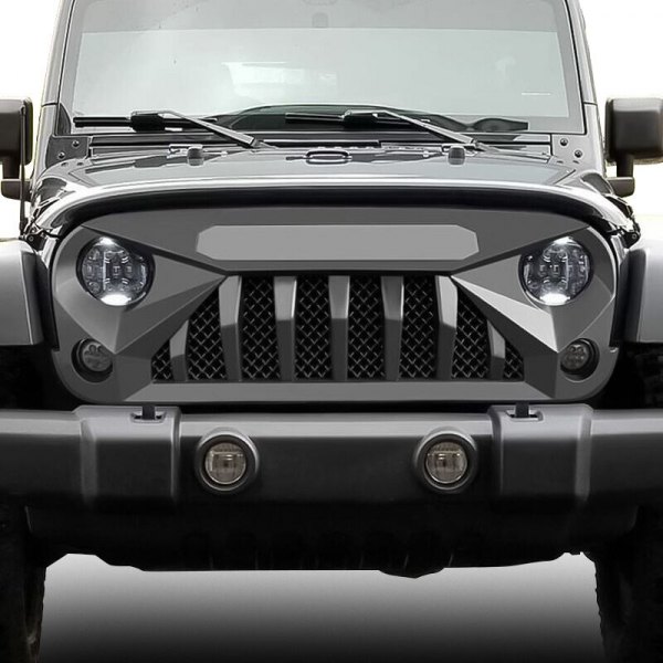 AM Off-Road® - 1-Pc Gladiator Style Matte Black Main Grille
