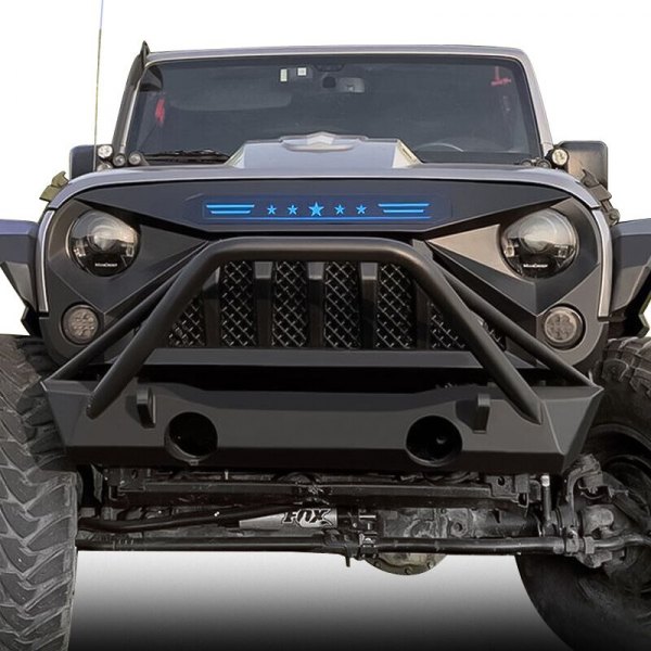 AM Off-Road® - 1-Pc Gladiator Style Matte Black Main Grille