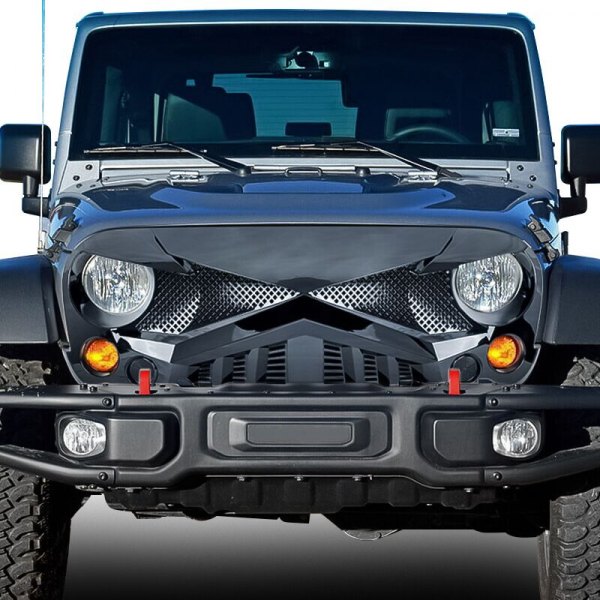 AM Off-Road® - 1-Pc Hawke Style Glossy Black Main Grille