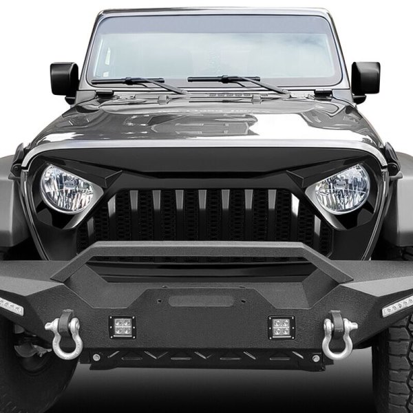 AM Off-Road® - 1-Pc Vader Style Glossy Black Main Grille