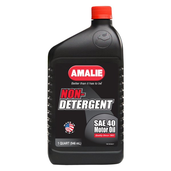 Amalie Oil® - Non-Detergent SAE 40W Conventional Motor Oil, 1 Quart