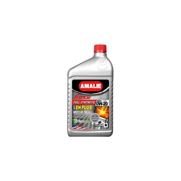 Amalie Oil® - Elixir™ SAE 0W-20 Synthetic Dexos 1 Motor Oil, 1 Quart