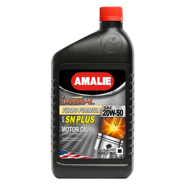 Amalie Oil® - Imperial Turbo™ SAE 20W-50 Conventional Motor Oil, 1 Quart