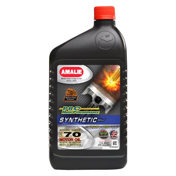 Amalie Oil® - Pro High Performance™ SAE 5W-30 Synthetic Blend Motor Oil, 1 Quart
