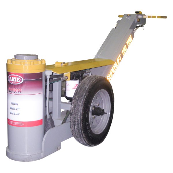 AME International® - SuperLift™ 100 t 27" to 43" Air/Hydraulic Mining Axle Jack