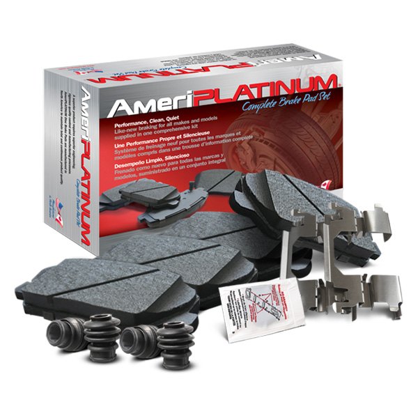 AmeriBRAKES® - AmeriPLATINUM Ceramic Front Disc Brake Pads