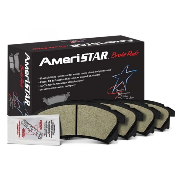 AmeriBRAKES® - AmeriSTAR Semi-Metallic Front Disc Brake Pads