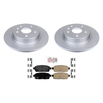 AmeriBRAKES® - AmeriPRO™ Plain Rear Brake Kit with Ceramic Pads