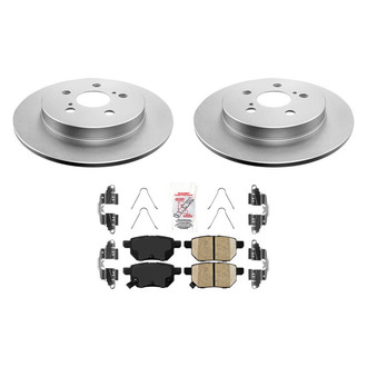 AmeriBRAKES® - AmeriPRO™ Plain Rear Brake Kit with Ceramic Pads