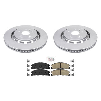 AmeriBRAKES® - AmeriPRO™ Plain Front Brake Kit with Ceramic Pads