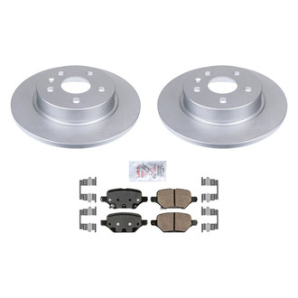AmeriBRAKES® - AmeriPRO™ Plain Rear Brake Kit with Ceramic Pads