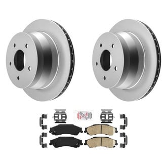 AmeriBRAKES® - AmeriPRO™ Plain Rear Brake Kit with Ceramic Pads