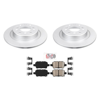 AmeriBRAKES® - AmeriPRO™ Plain Rear Brake Kit with Ceramic Pads