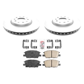 AmeriBRAKES® - AmeriPRO™ Plain Front Brake Kit with Ceramic Pads