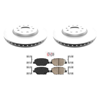 AmeriBRAKES® - AmeriPRO™ Plain Front Brake Kit with Ceramic Pads