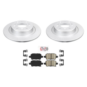 AmeriBRAKES® - AmeriPRO™ Plain Rear Brake Kit with Ceramic Pads