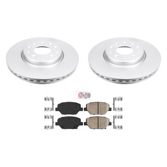 AmeriBRAKES® - AmeriPRO™ Plain Front Brake Kit with Ceramic Pads