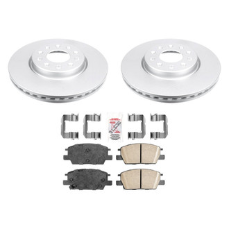 AmeriBRAKES® - AmeriPRO™ Plain Front Brake Kit with Ceramic Pads