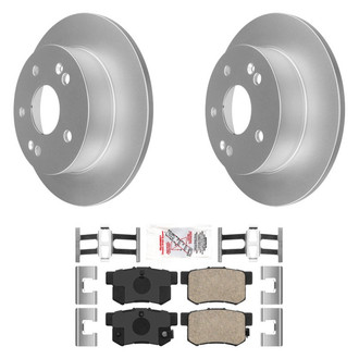 AmeriBRAKES® - AmeriPRO™ Plain Rear Brake Kit with Ceramic Pads