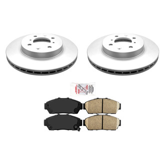 AmeriBRAKES® - AmeriPRO™ Plain Front Brake Kit with Ceramic Pads