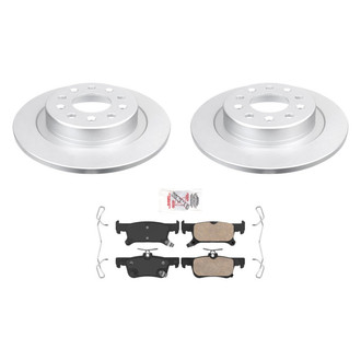 AmeriBRAKES® - AmeriPRO™ Plain Rear Brake Kit with Ceramic Pads