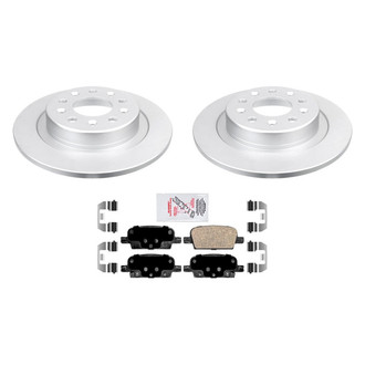 AmeriBRAKES® - AmeriPRO™ Plain Rear Brake Kit with Ceramic Pads