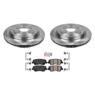 AmeriBRAKES® - AmeriPRO™ Plain Rear Brake Kit with Ceramic Pads