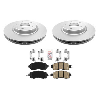 AmeriBRAKES® - AmeriPRO™ Plain Front Brake Kit with Ceramic Pads