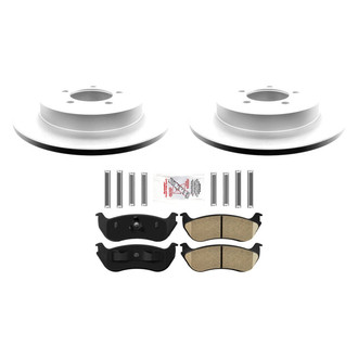 AmeriBRAKES® - AmeriPRO™ Plain Rear Brake Kit with Ceramic Pads