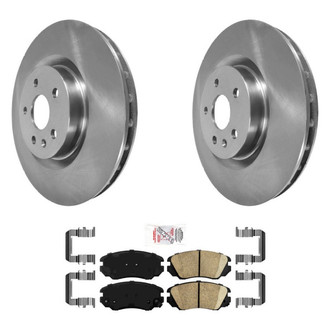 AmeriBRAKES® - AmeriPRO™ Plain Brake Kit with Ceramic Pads