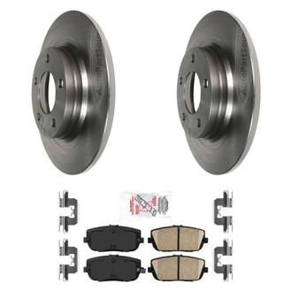 AmeriBRAKES® - AmeriPRO Brake Rotors with Brake Pads