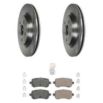 AmeriBRAKES® - AmeriPRO Brake Rotors with Brake Pads