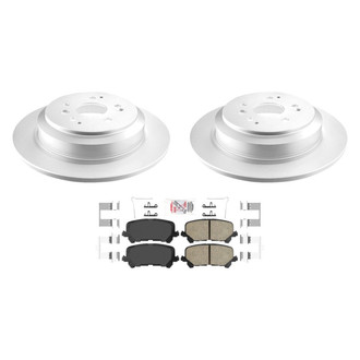 AmeriBRAKES® - AmeriPRO™ Plain Rear Brake Kit with Ceramic Pads