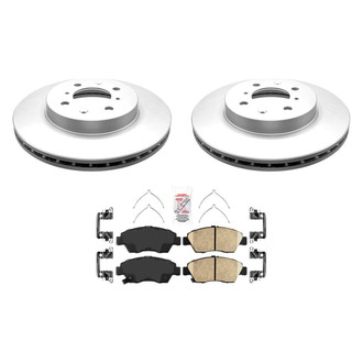 AmeriBRAKES® - AmeriPRO™ Plain Front Brake Kit with Ceramic Pads