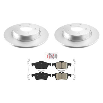 AmeriBRAKES® - AmeriPRO™ Plain Rear Brake Kit with Ceramic Pads
