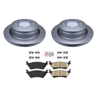 AmeriBRAKES® - AmeriPRO™ Plain Rear Brake Kit with Ceramic Pads