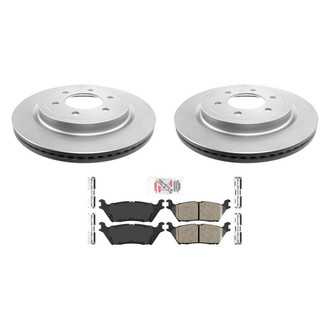 AmeriBRAKES® - AmeriPRO™ Plain Rear Brake Kit with Ceramic Pads