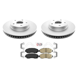 AmeriBRAKES® - AmeriPRO™ Plain Front Brake Kit with Ceramic Pads