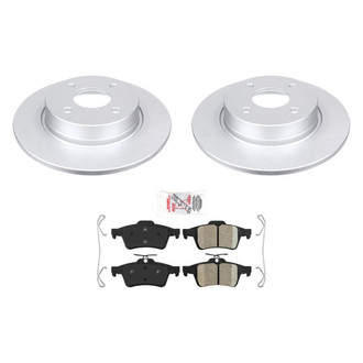 AmeriBRAKES® - AmeriPRO™ Plain Rear Brake Kit with Ceramic Pads