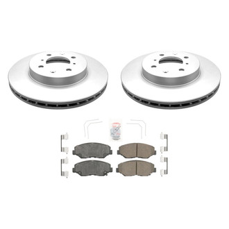 AmeriBRAKES® - AmeriPRO™ Plain Front Brake Kit with Ceramic Pads