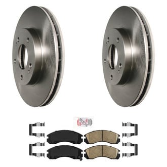 AmeriBRAKES® - AmeriPRO™ Plain Brake Kit with Ceramic Pads