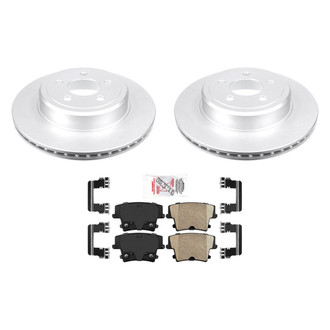 AmeriBRAKES® - AmeriPRO™ Plain Rear Brake Kit with Ceramic Pads