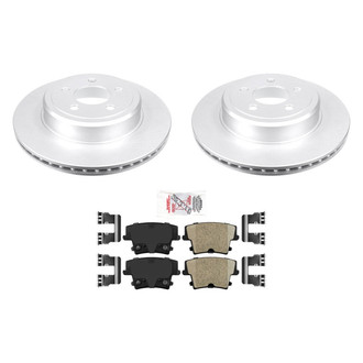 AmeriBRAKES® - AmeriPRO™ Plain Rear Brake Kit with Ceramic Pads