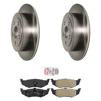 AmeriBRAKES® - AmeriPRO Brake Rotors with Brake Pads