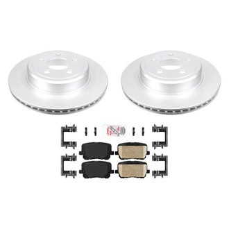 AmeriBRAKES® - AmeriPRO™ Plain Rear Brake Kit with Ceramic Pads