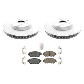 AmeriBRAKES® - AmeriPRO™ Plain Front Brake Kit with Ceramic Pads